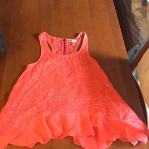 Buffalo lace flowery top